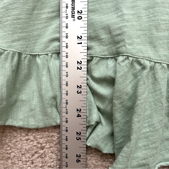 Sundance Asymmetrical V-Neck Ruffle Top - Picture 8 of 8